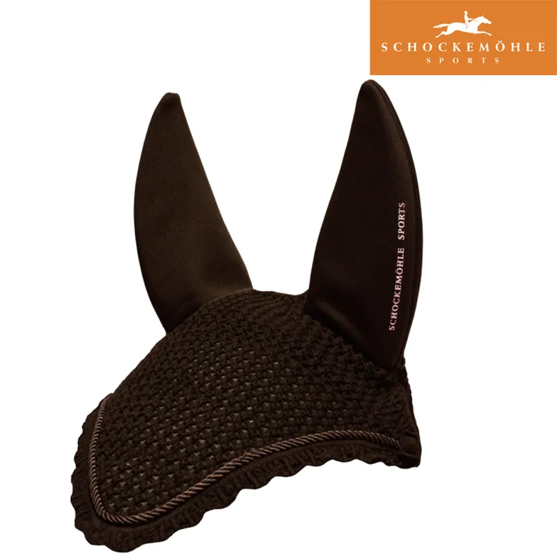Schockemohle Silent Fly Veil No Logo - Chocolate
